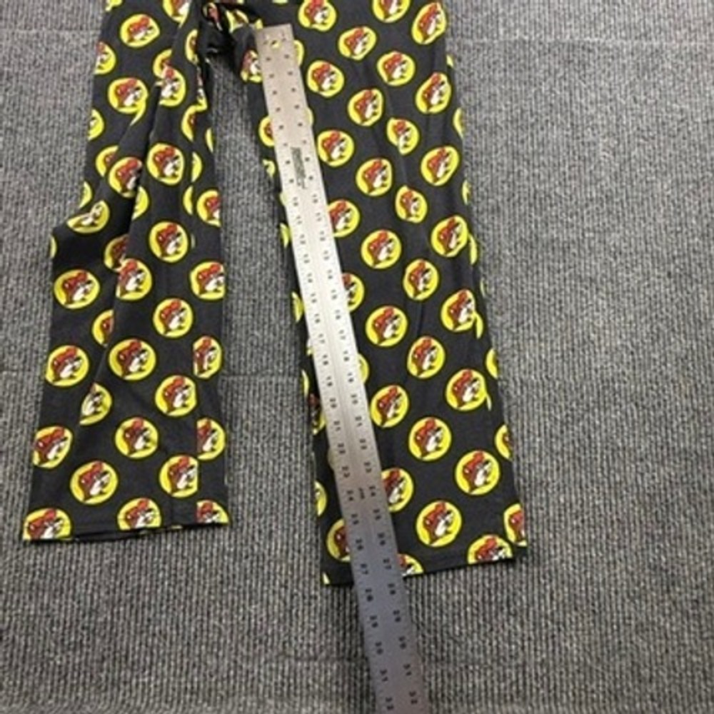 Buc-ee's Beaver Logo Pajama Pants Mens Medium Black‎ Cotton Lounge Sleepwear - Picture 6 of 10